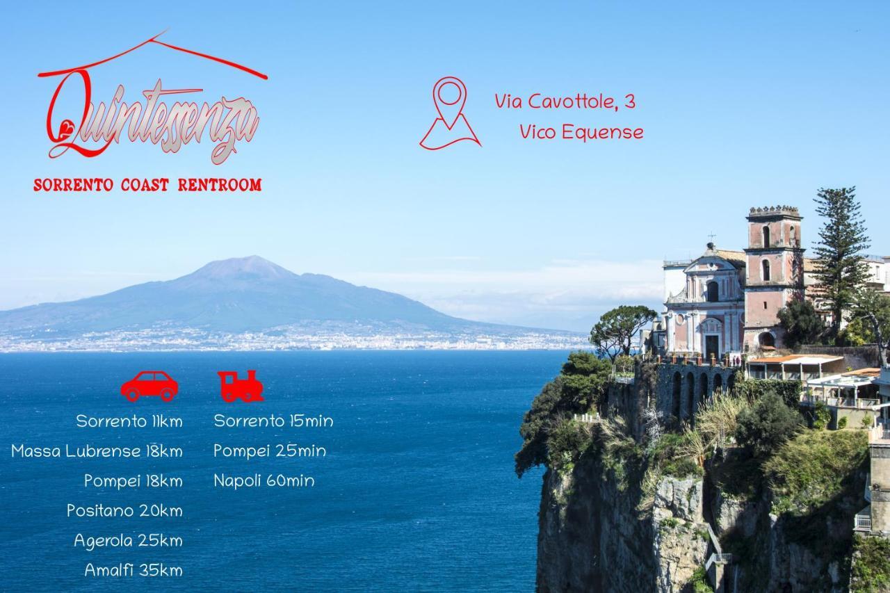 Quintessenza - Sorrento Coast Rentroom Vico Equense Exteriér fotografie